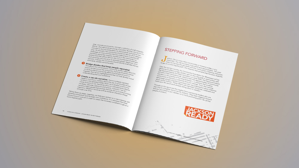 Stepping Forward content spread