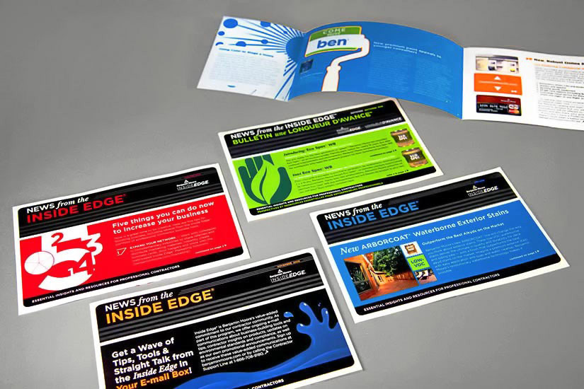 Another view of newsletter focused on paint contractors