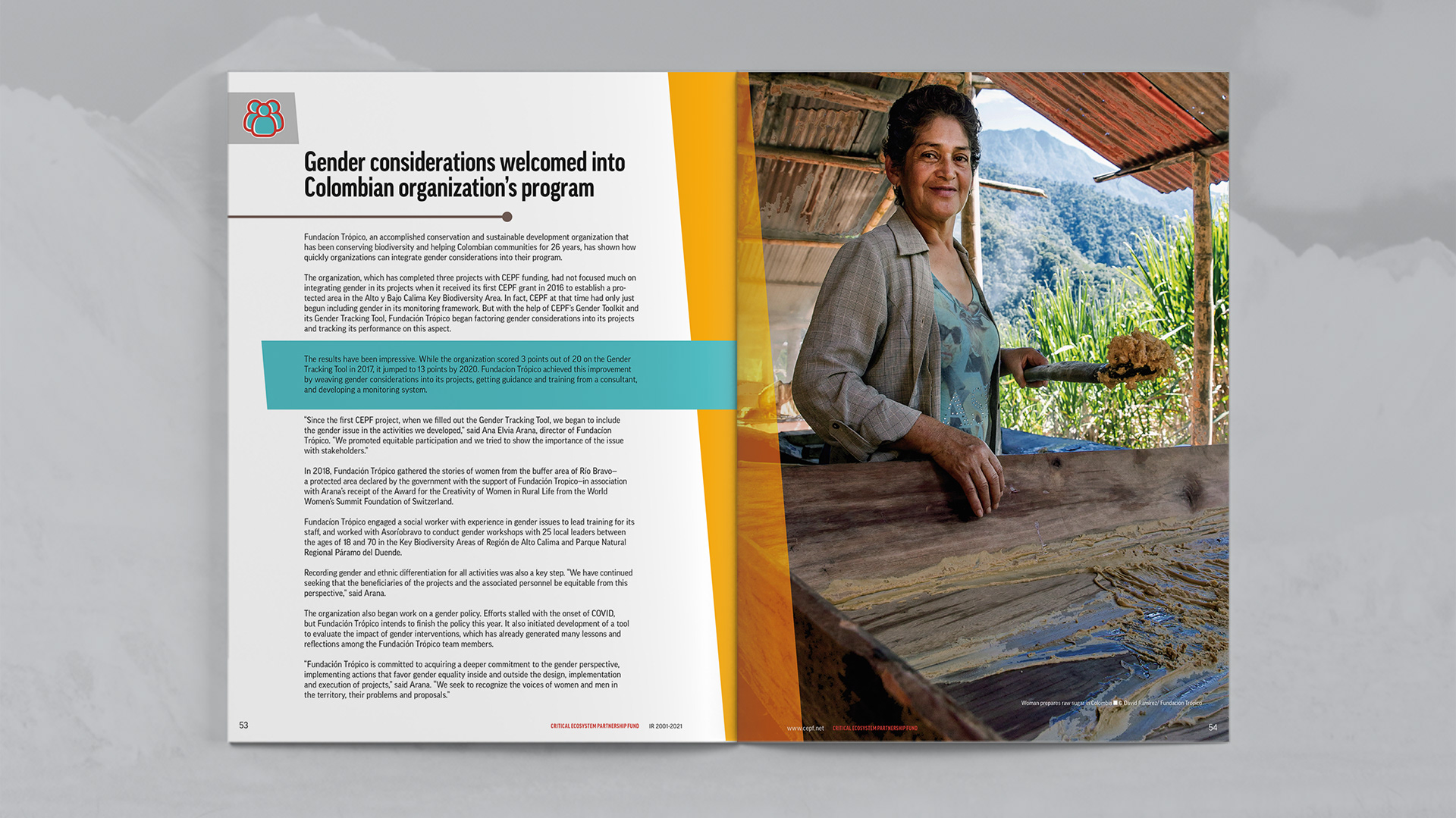 Case Study focused on gender considerations welcomed into Colombian organization’s program