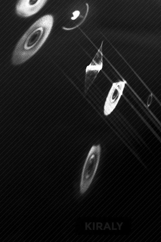 Light reflections on a wall