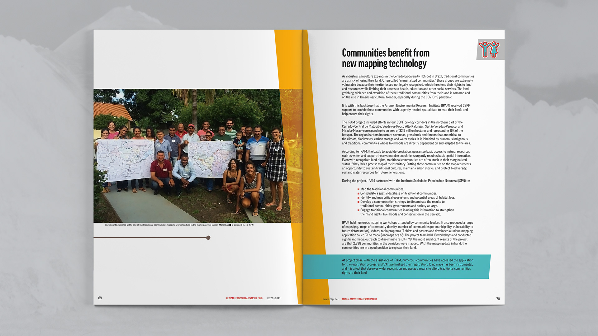 Case Study focused on communities benefit from new mapping technology