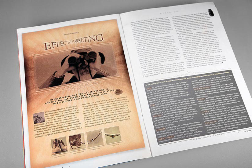 Illustration and Spread Layout