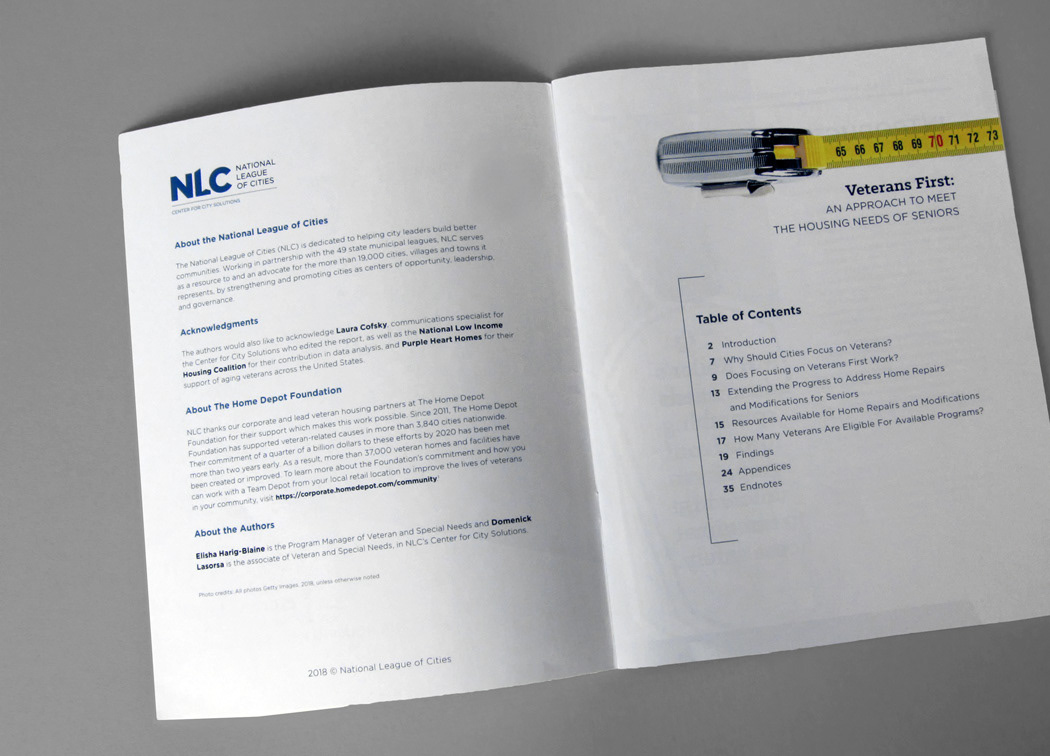 Table of Contents spread