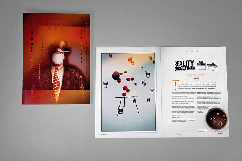 Illustration, Photography and Spread Layout