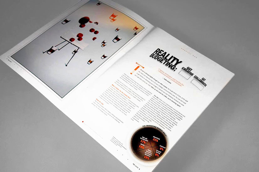 Illustration, Photography and Spread Layout