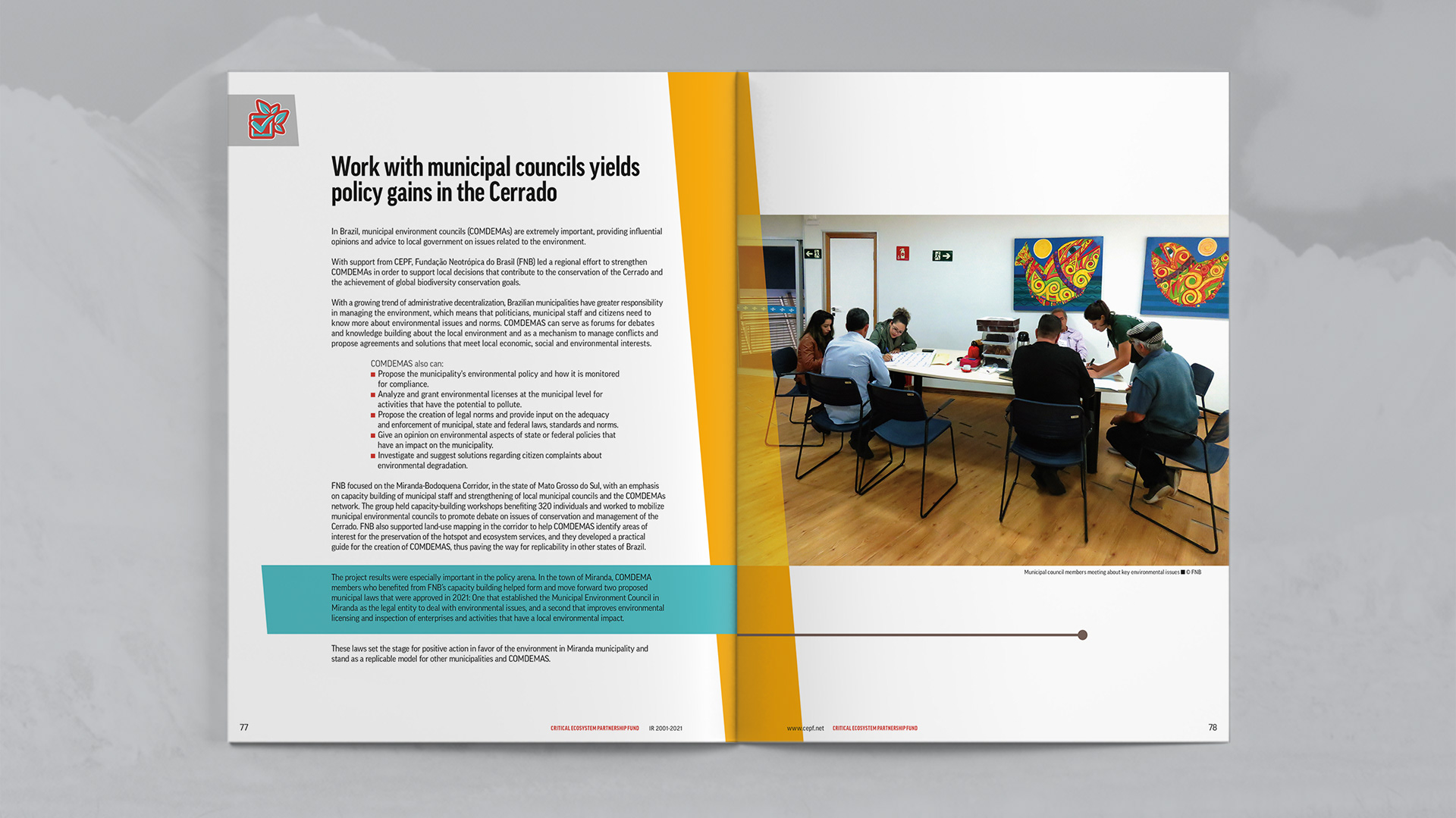 Case Study focused on work with municipal councils yields policy gains in the Cerrado