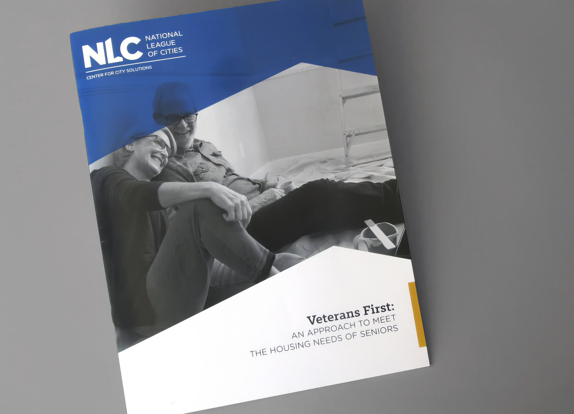 Picture of cover of brochure dealing with housing needs of seniors