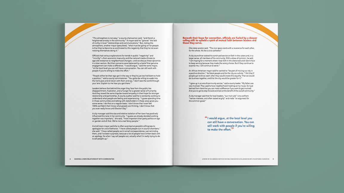 Key Findings second spread