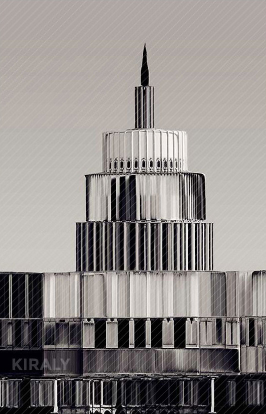 Photo of Capitol Building that has been distorted