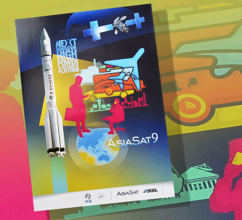 Picture of a rocket launch poster