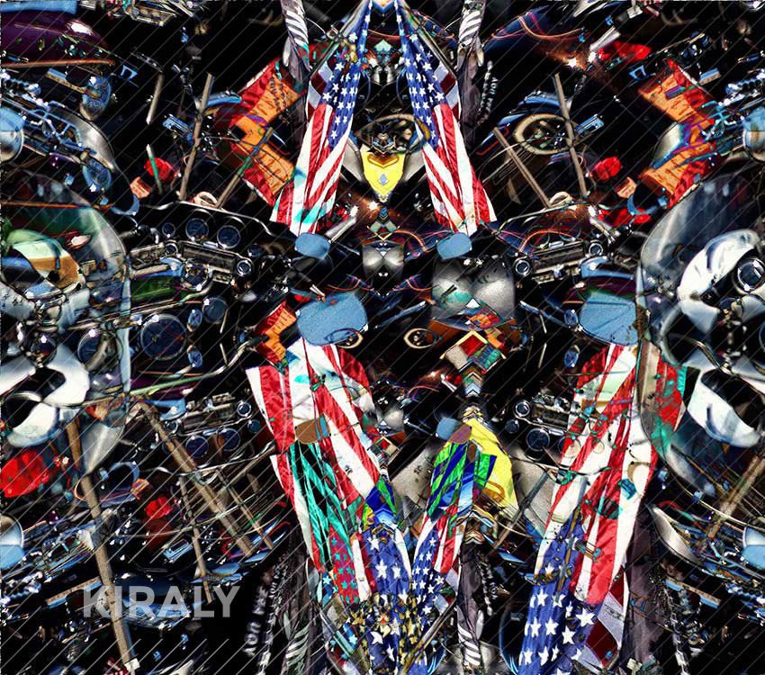 Another collage of many photos of control panels