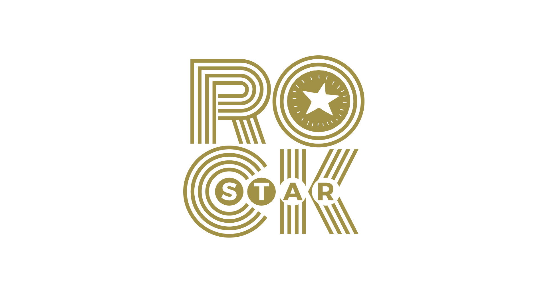 Rockstar theme logo typography