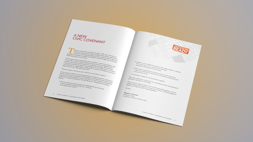 A New Civic Covenant content spread