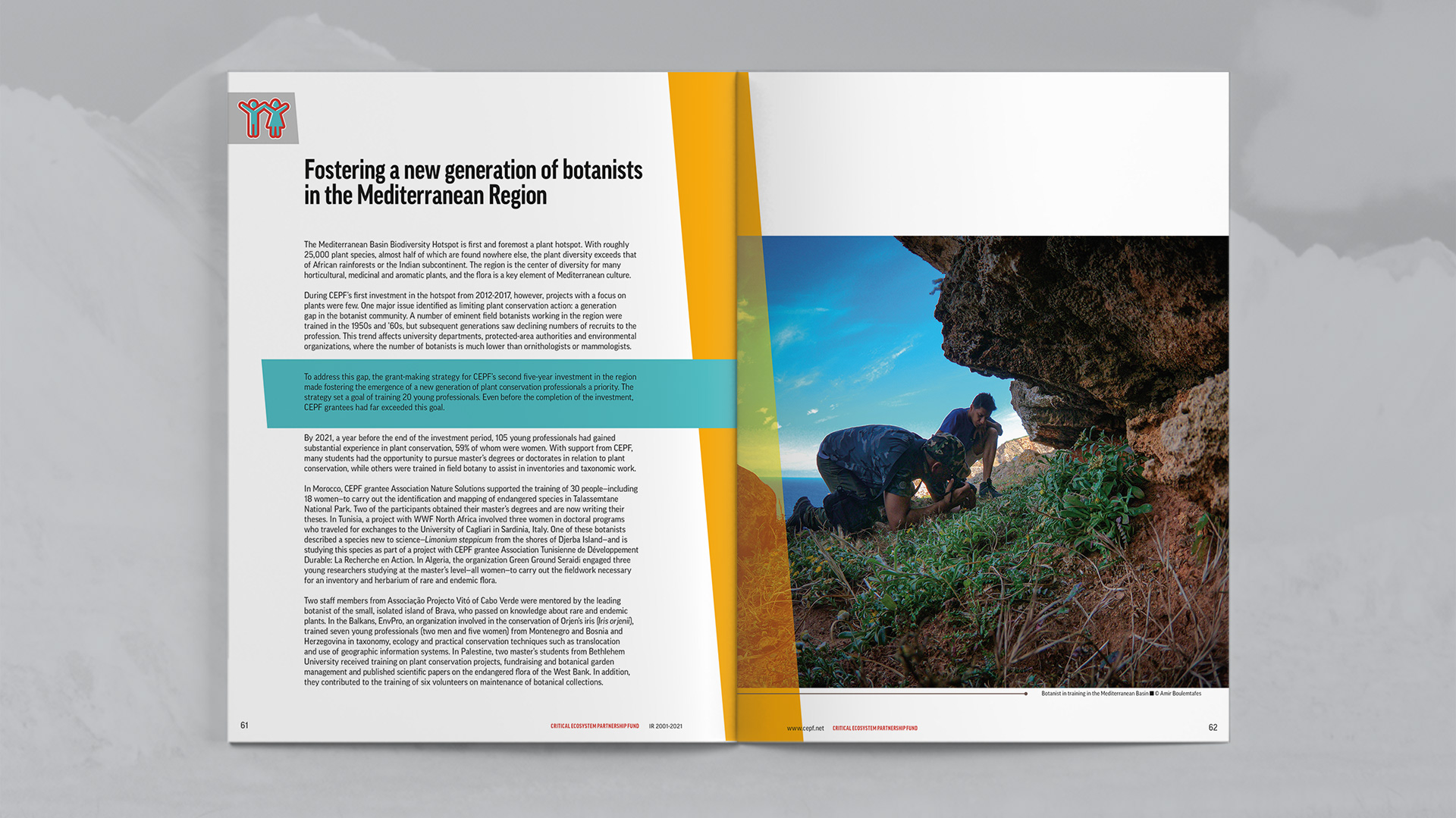 Case Study focused on fostering a new generation of botanists in the Mediterranean Region