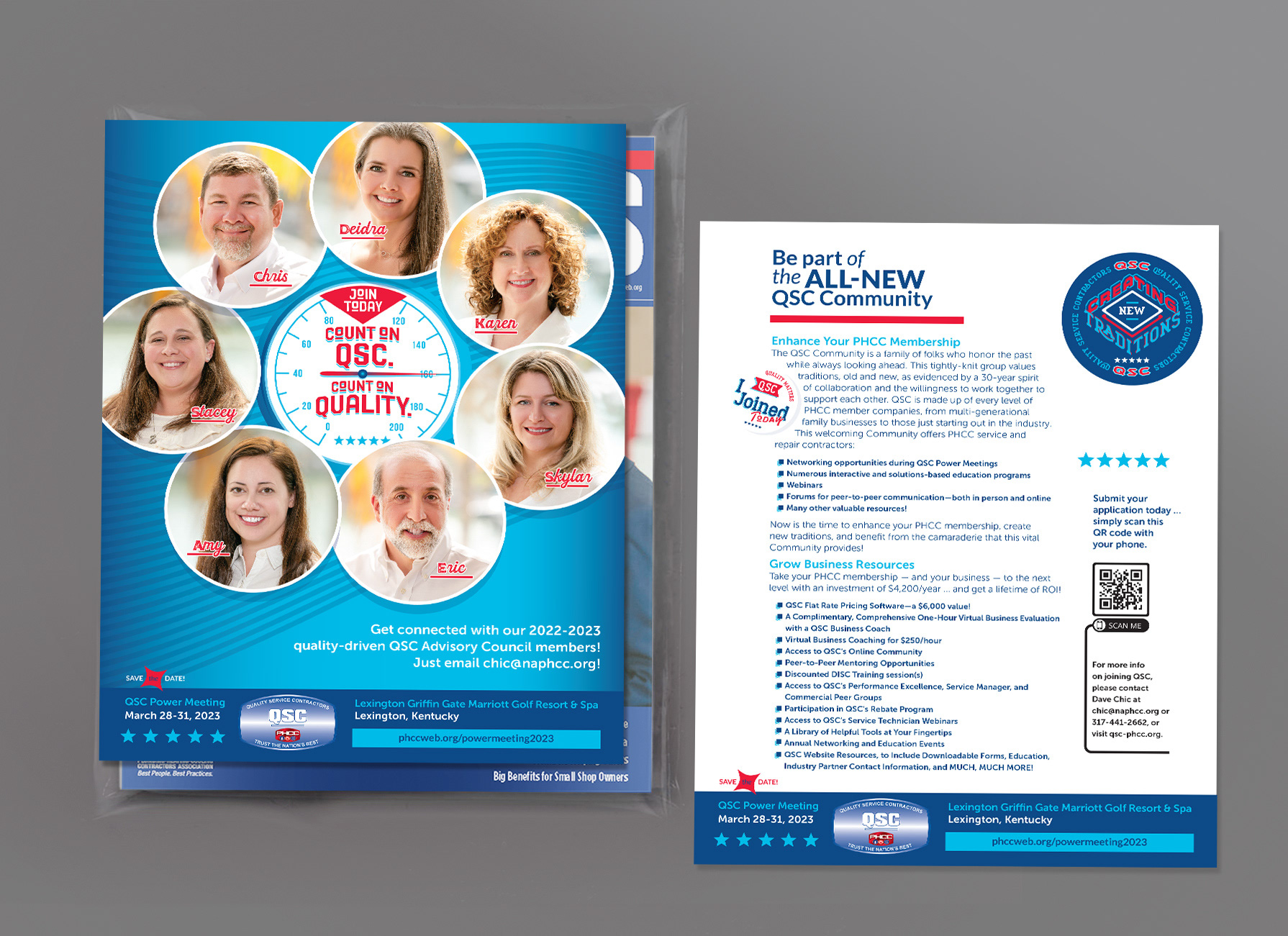 Count on Quality outsert for magazine issue