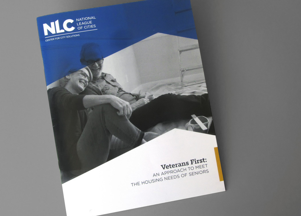 Picture of cover of brochure dealing with housing needs of seniors