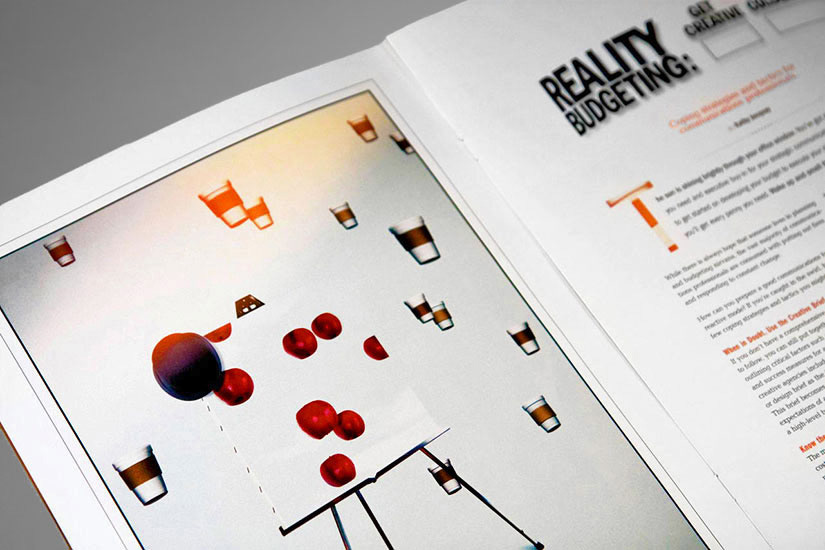 Illustration, Photography and Spread Layout