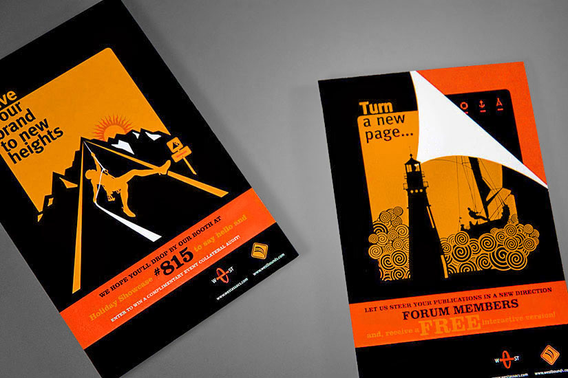 Postcards sent that advertised special offer for association members