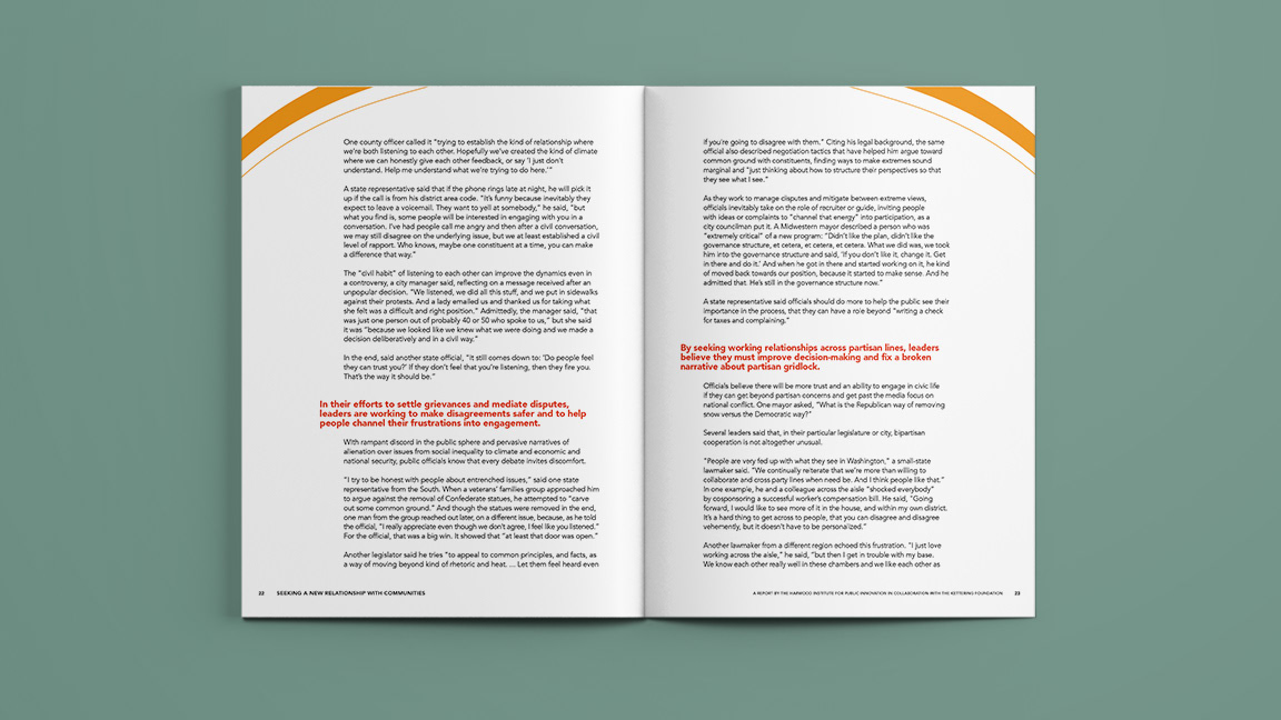 Key Findings ninth spread