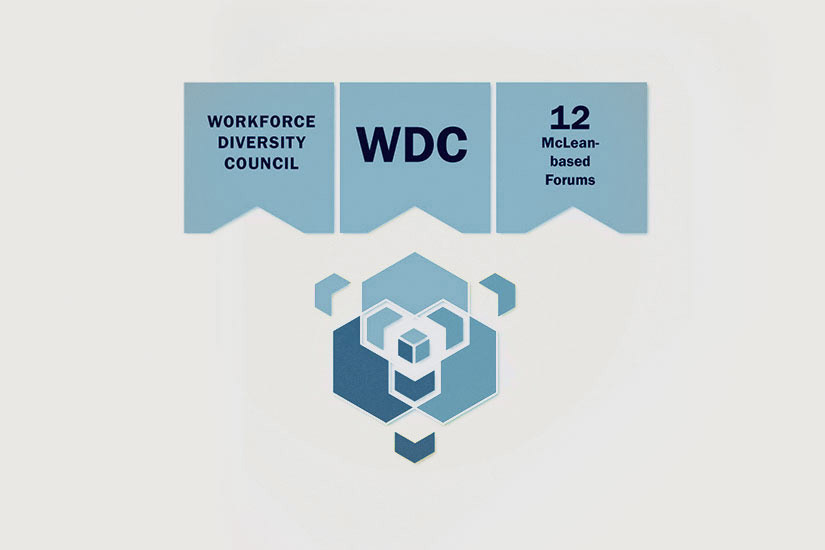 Forum theme illustration that can be broken down in parts