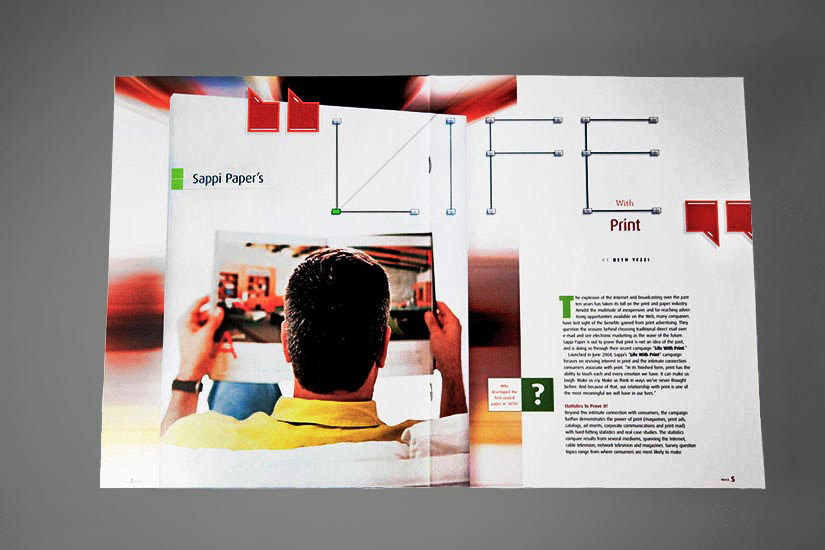 Illustration and Spread Layout