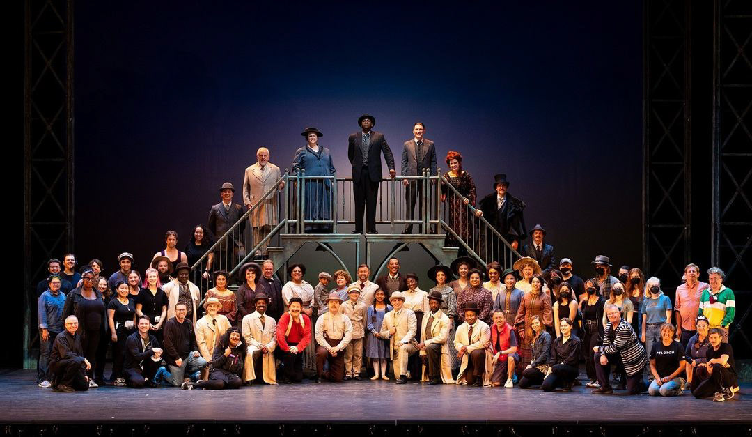 Full company of Ragtime at Moonlight Stage
