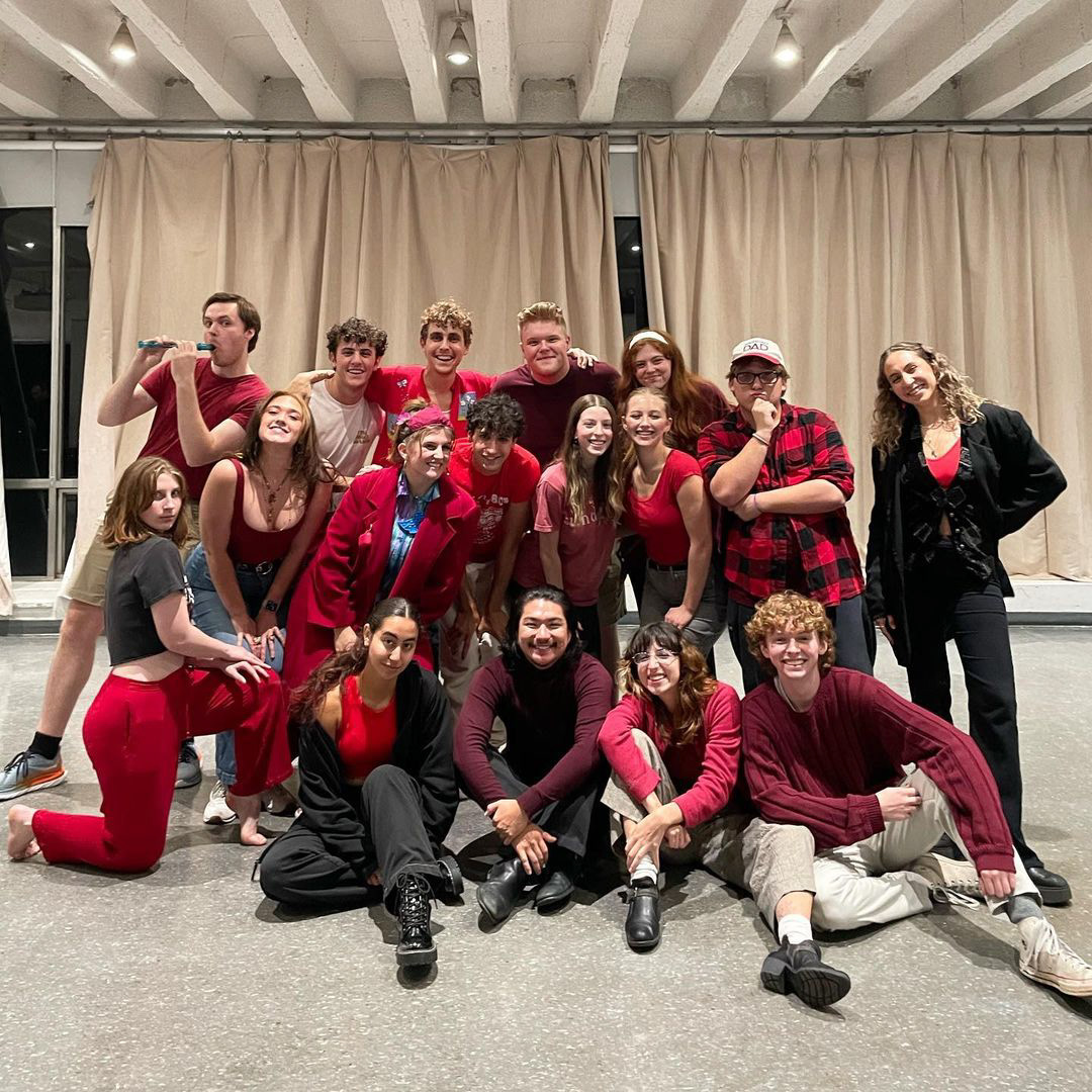 Spin Cycle Improv Troupe at the opening show of the Fall 2023 semester!