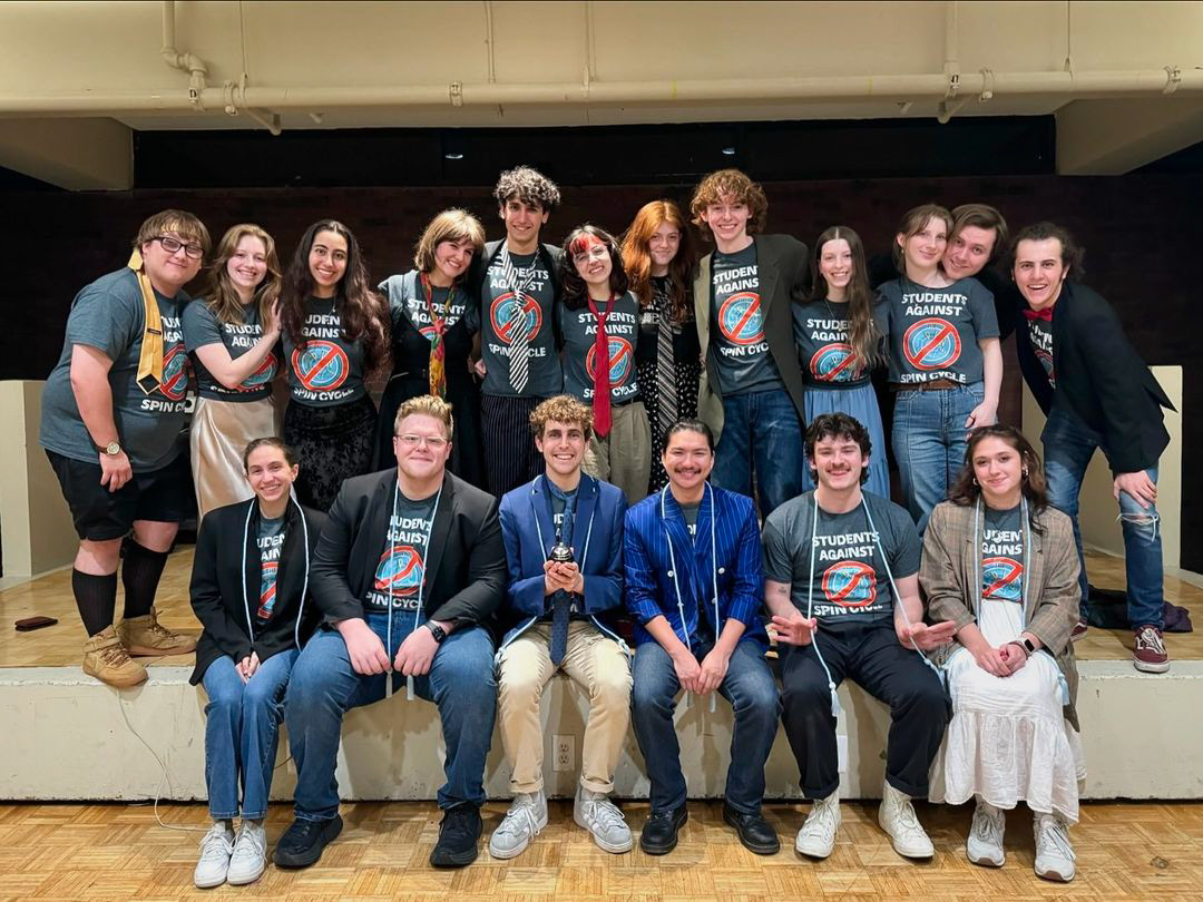 Spin Cycle Improv Troupe at the final show of the 2023-2024 year!