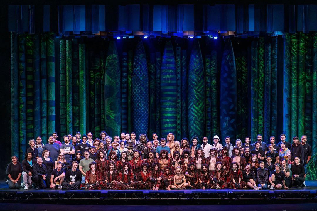Full company of Tarzan at Moonlight Stage