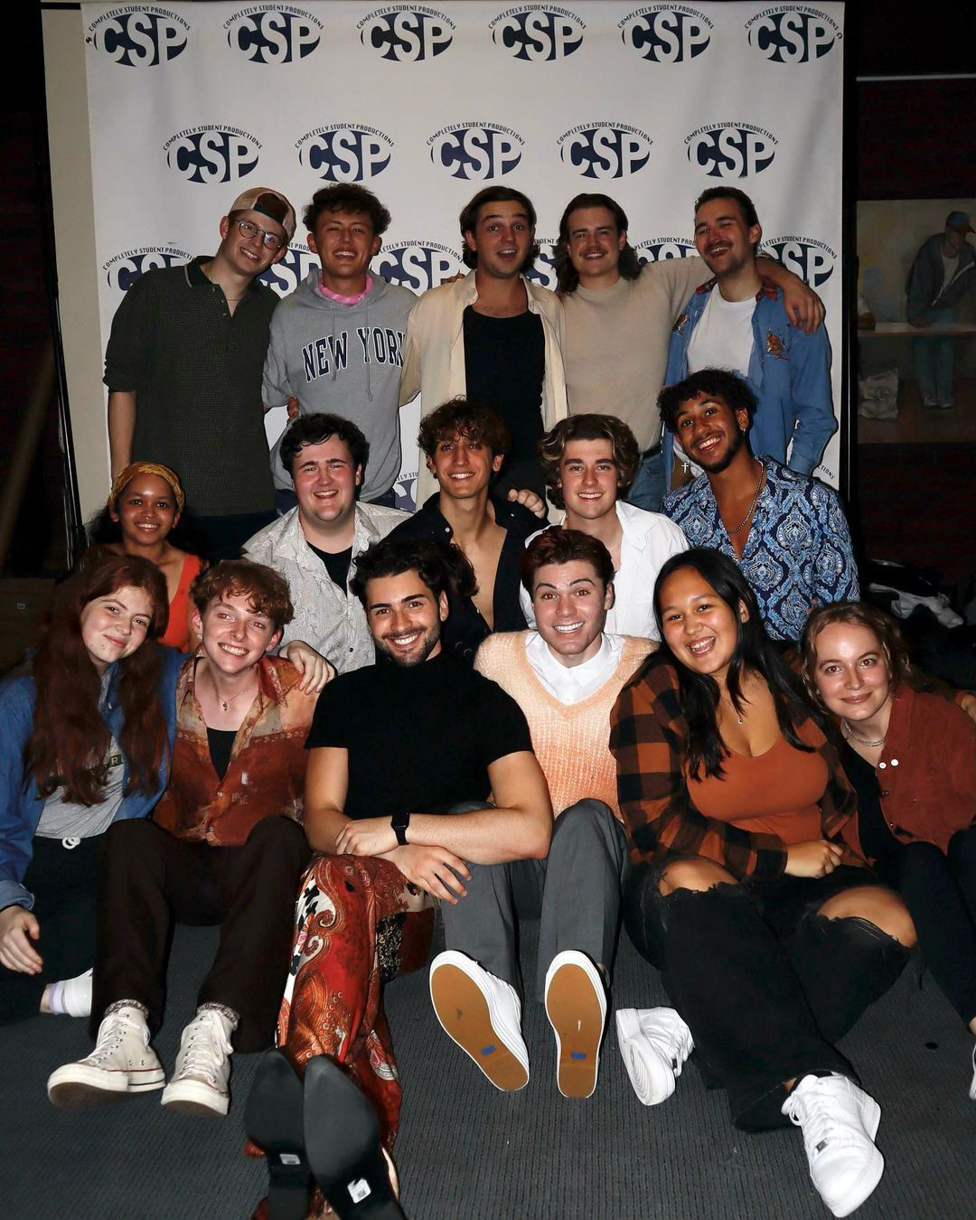 Company of The Boys in the Band with Wagner CSP