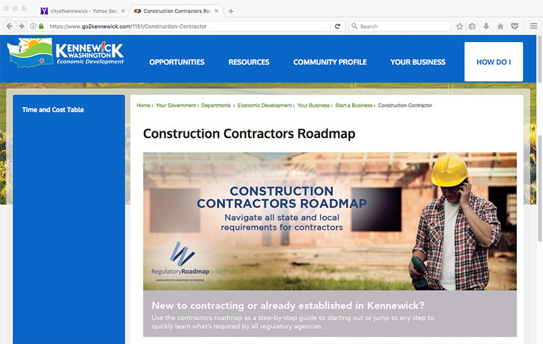 Dept. of Commerce's Contractors Roadmap