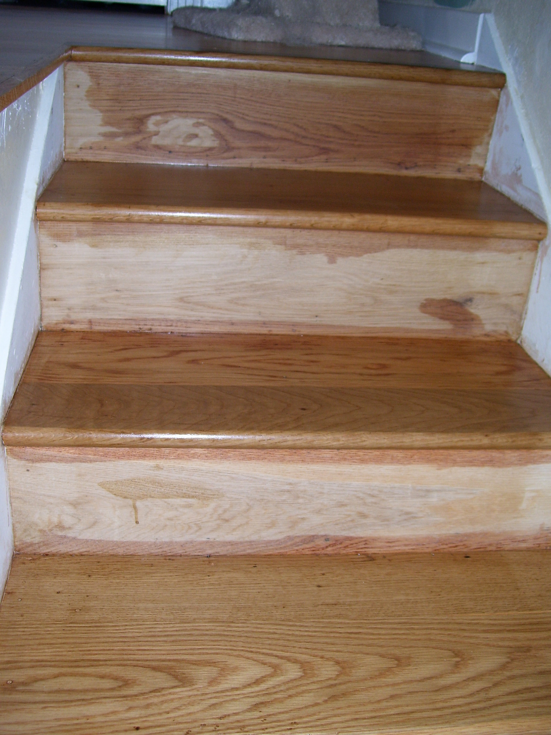 Stairs Stained
