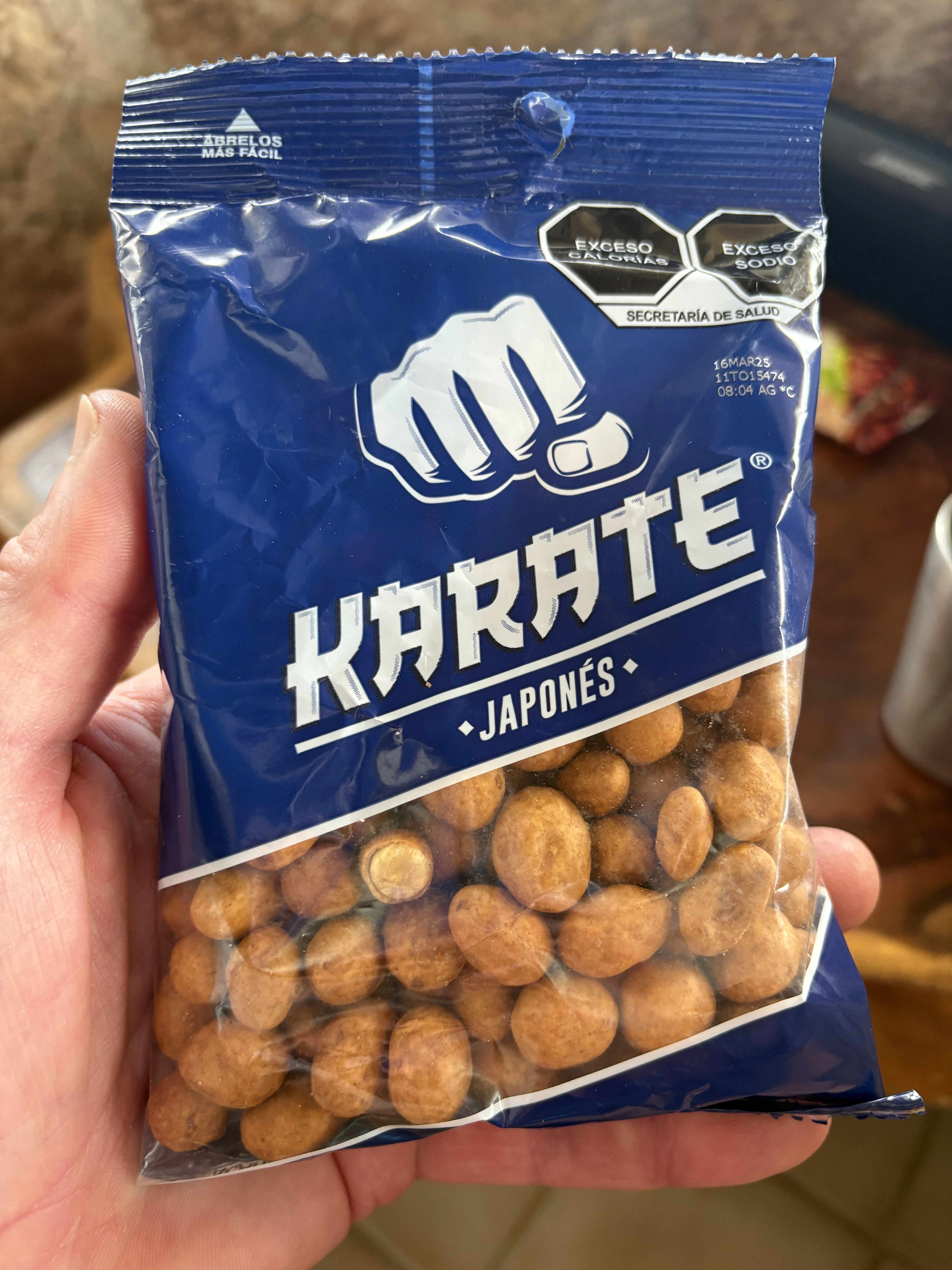 But we made it through with Karate power!