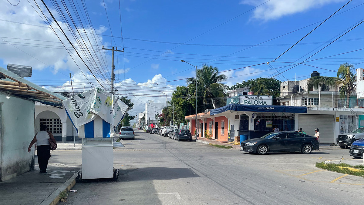 Neighborhood around El Mexicano.