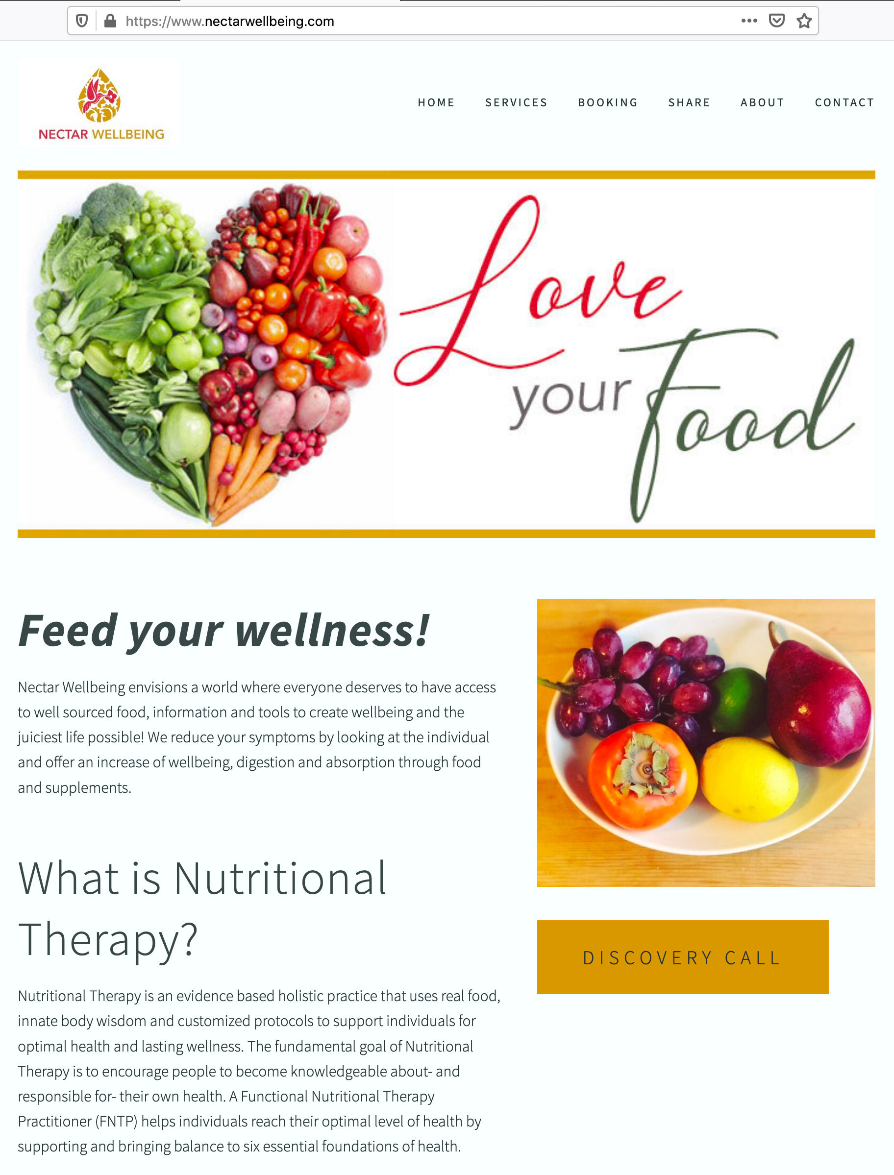 Nectar Wellness Site