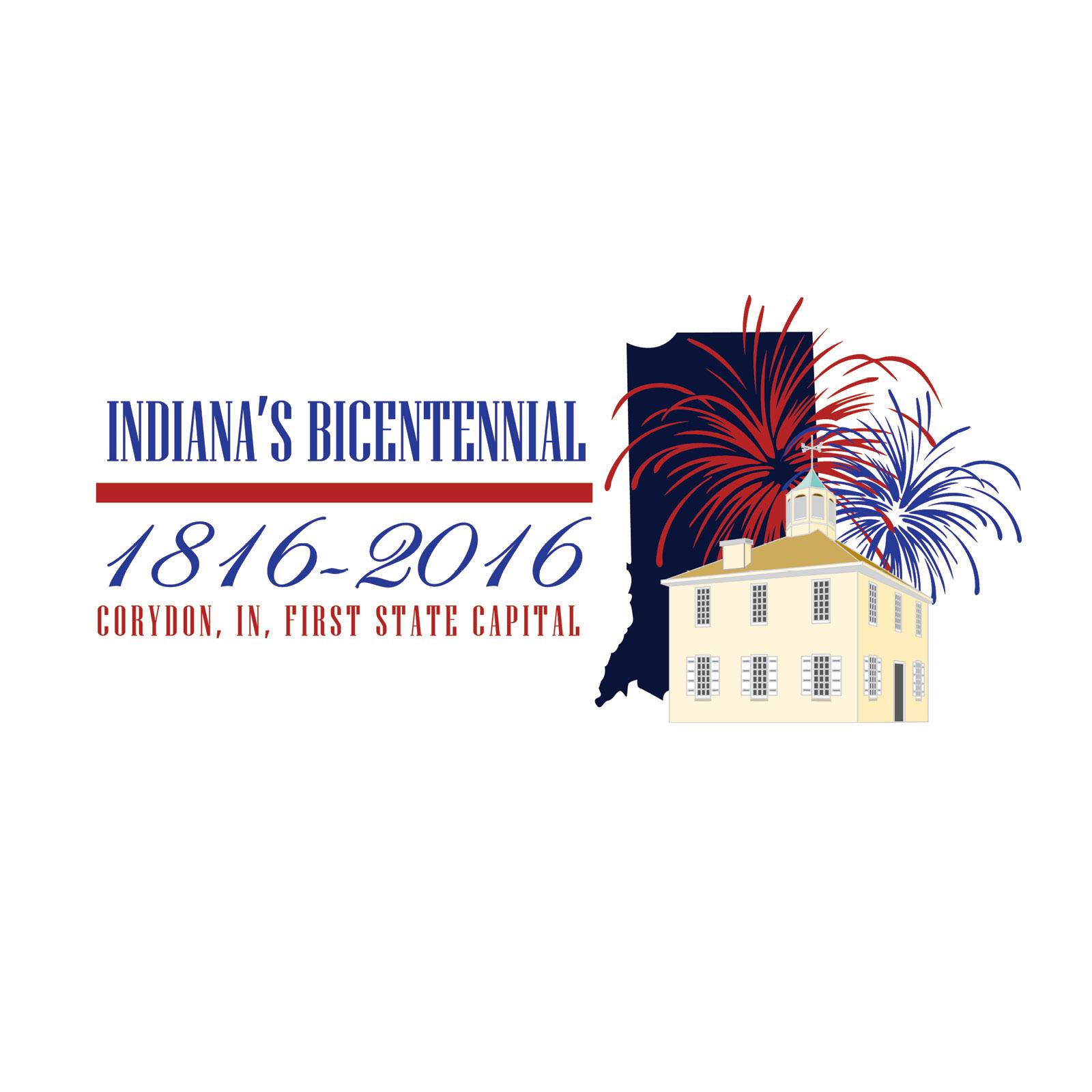 In 2016 the state of Indiana celebrated its bicentennial. Corydon was the first state capital of Indiana before it was moved to the more central location of Indianapolis so a variety of special events occurred there to celebrate the event. 