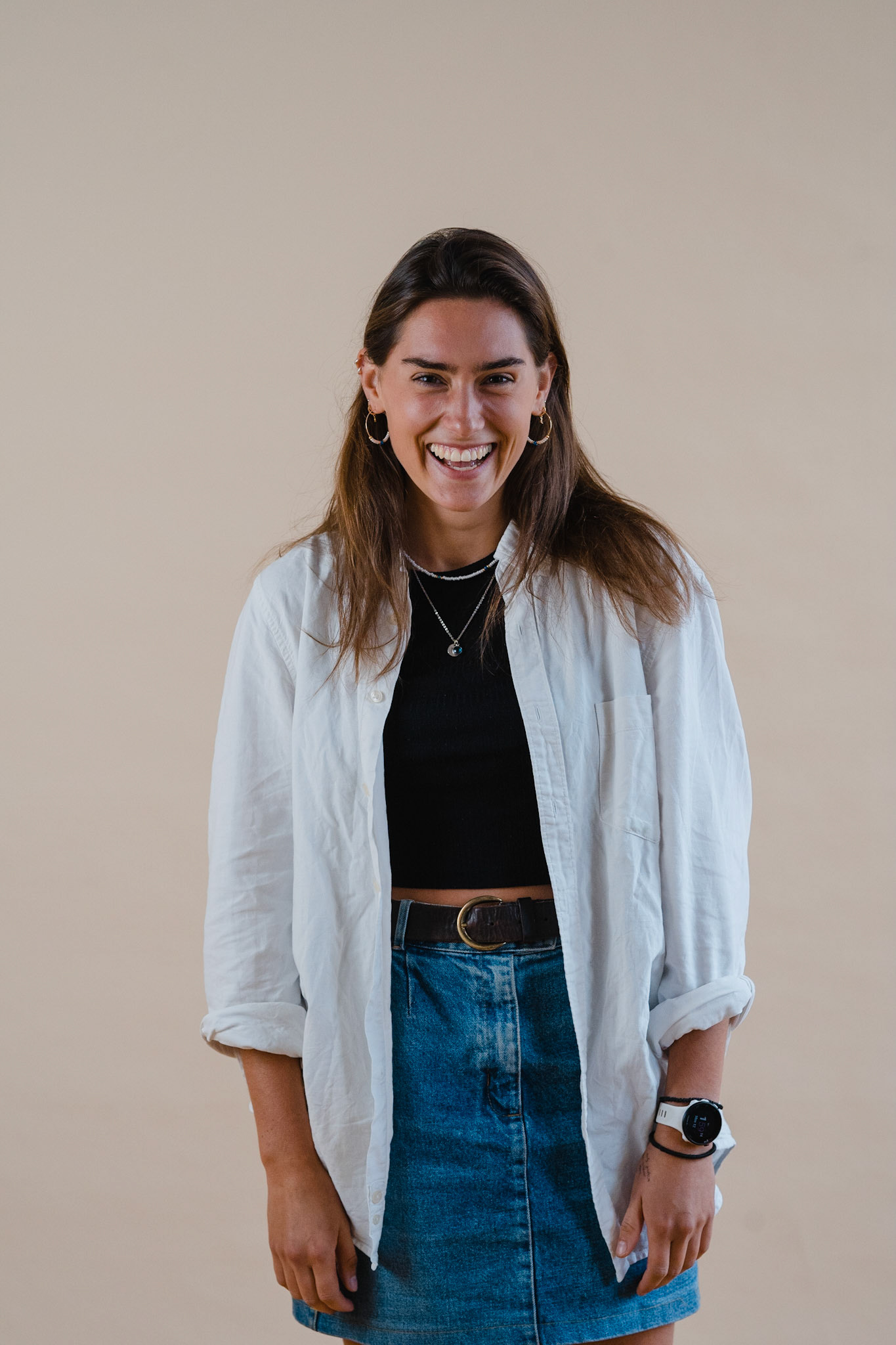 Studio headshot taken during a headshots session