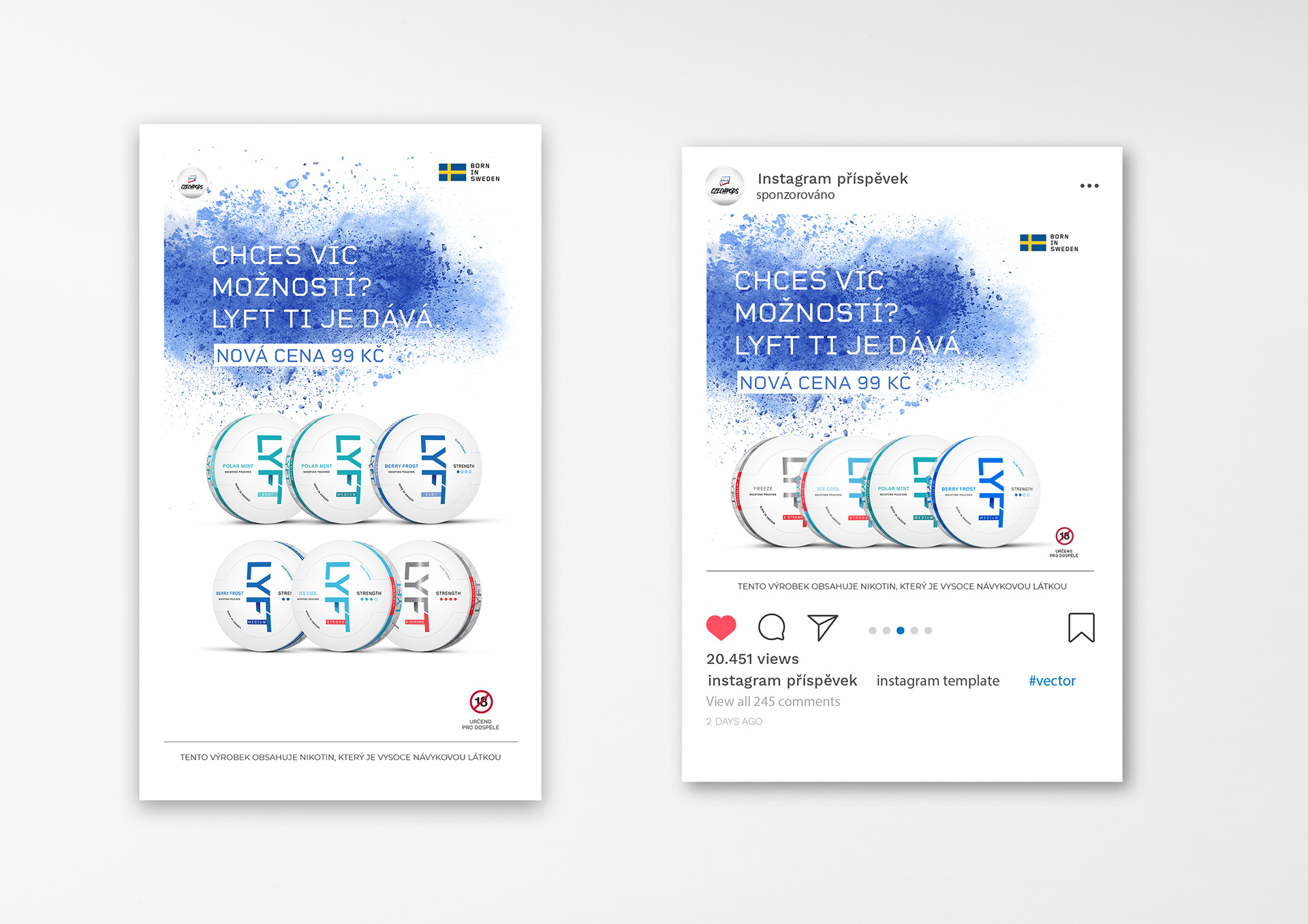 Instagramové příspěvky - Novinky LYFT