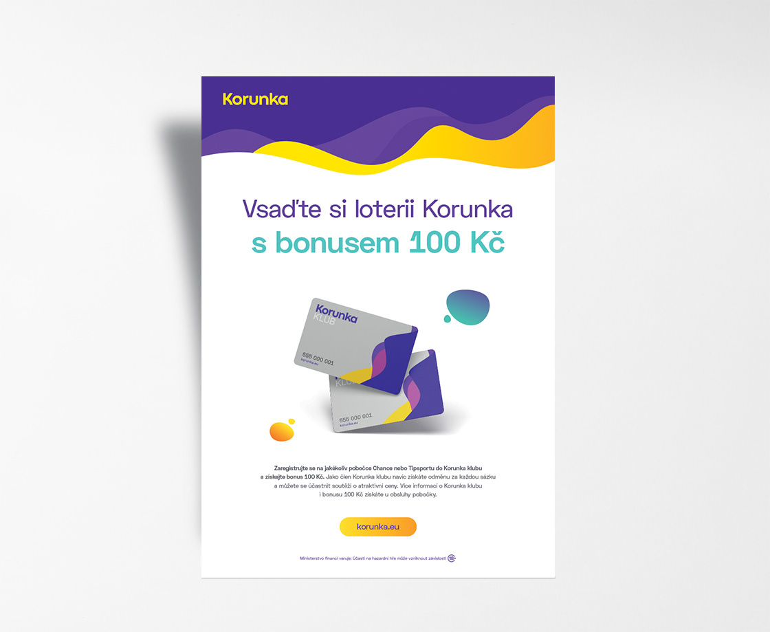 Registrace s bonusem - Korunka