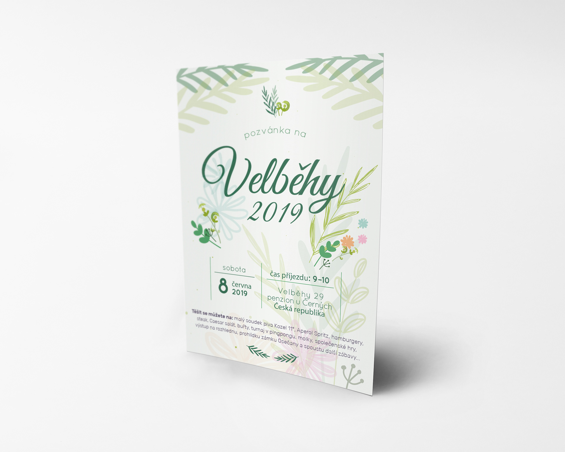 Pozvánka - Velběhy 2019