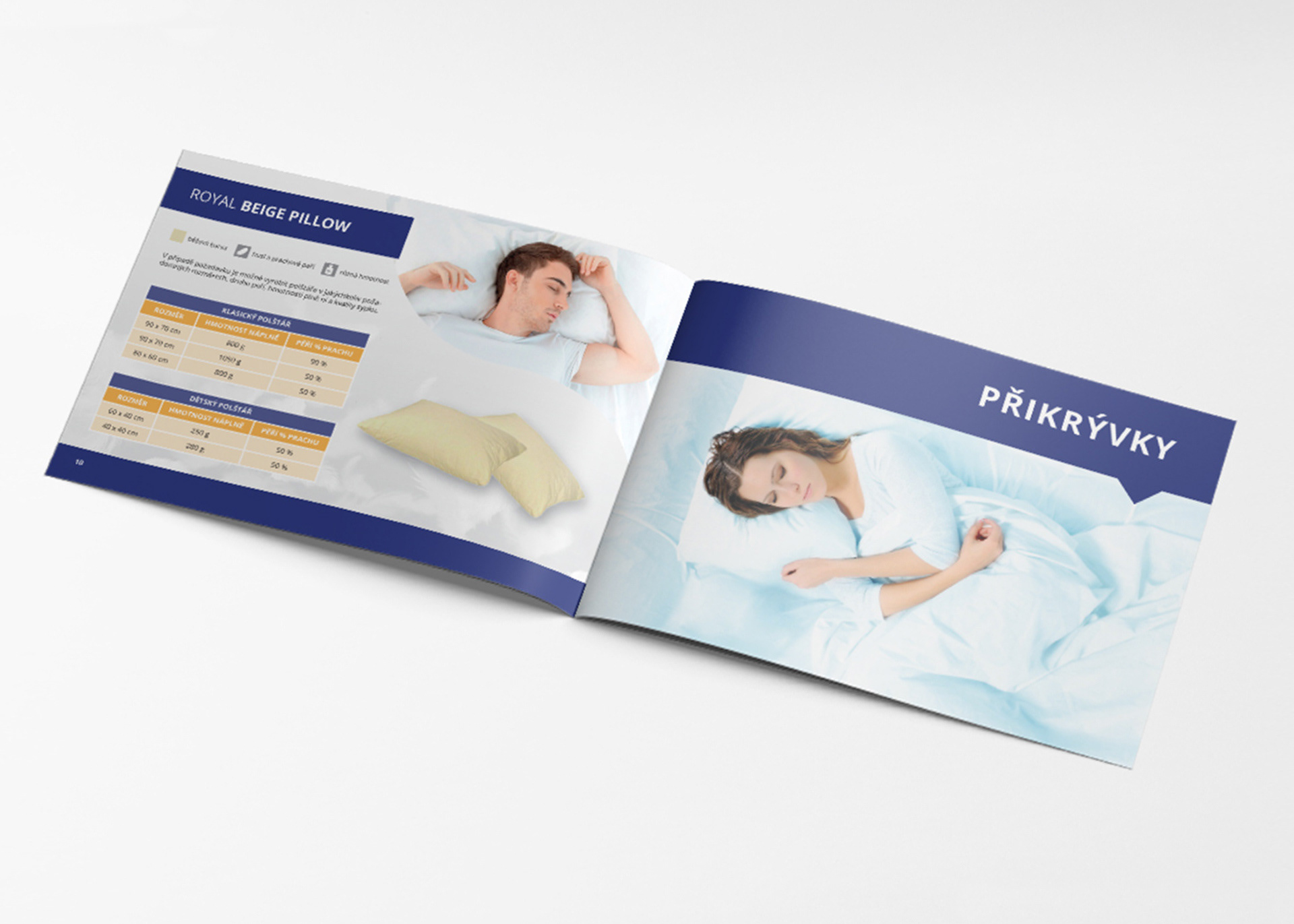 Katalog produktů - vnitřní listy - Royal Sleep