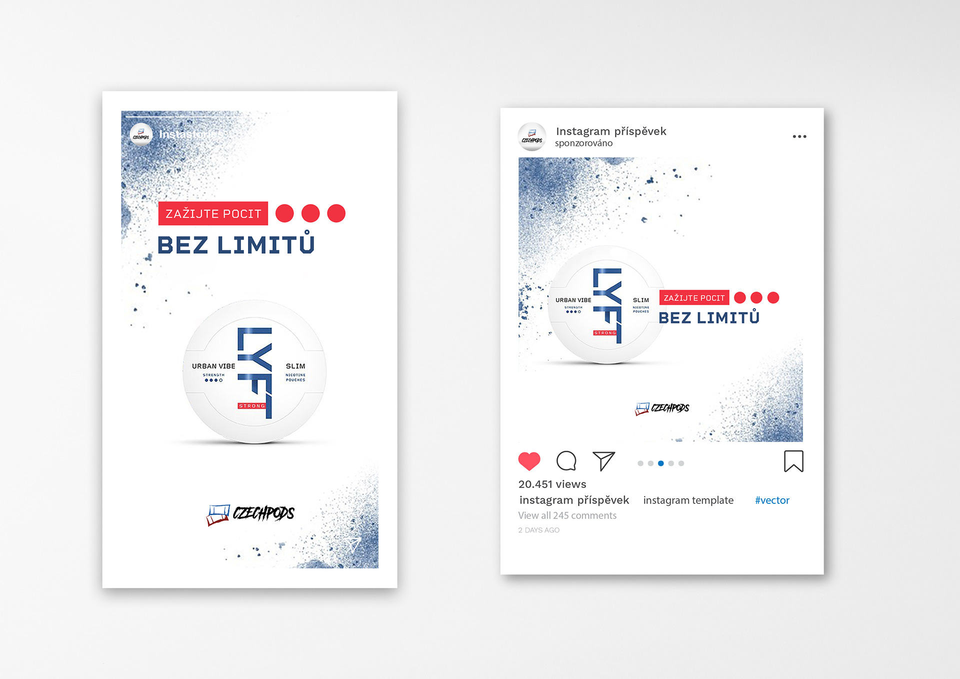 Instagramové příspěvky - LYFT Urban vibe