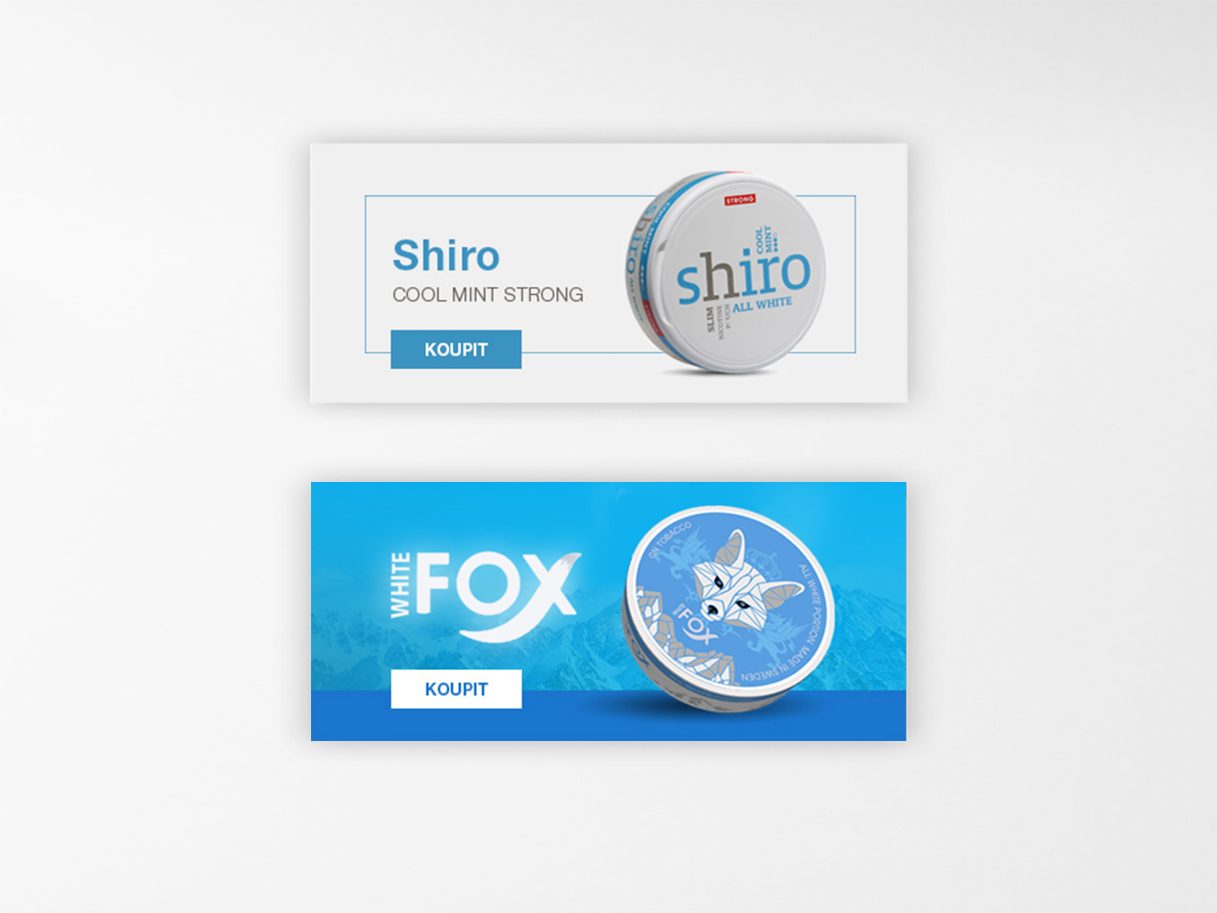 Doplňkové bannery - Czechpods