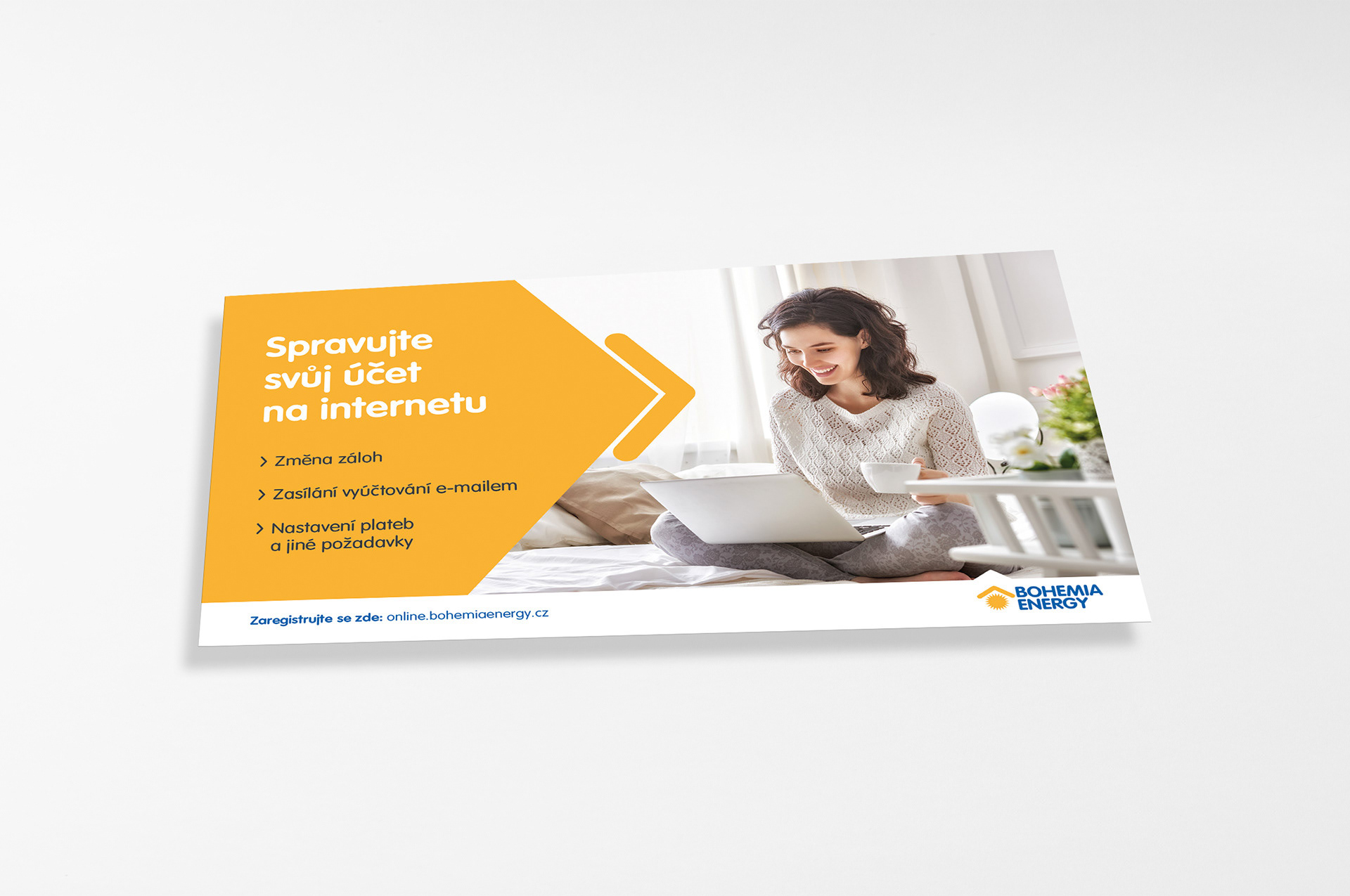 Webová kancelář - Bohemia Energy