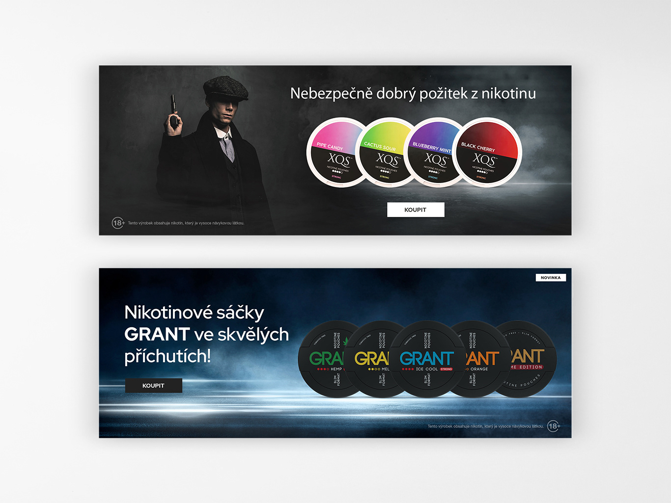 Carousel bannery - Nicopods