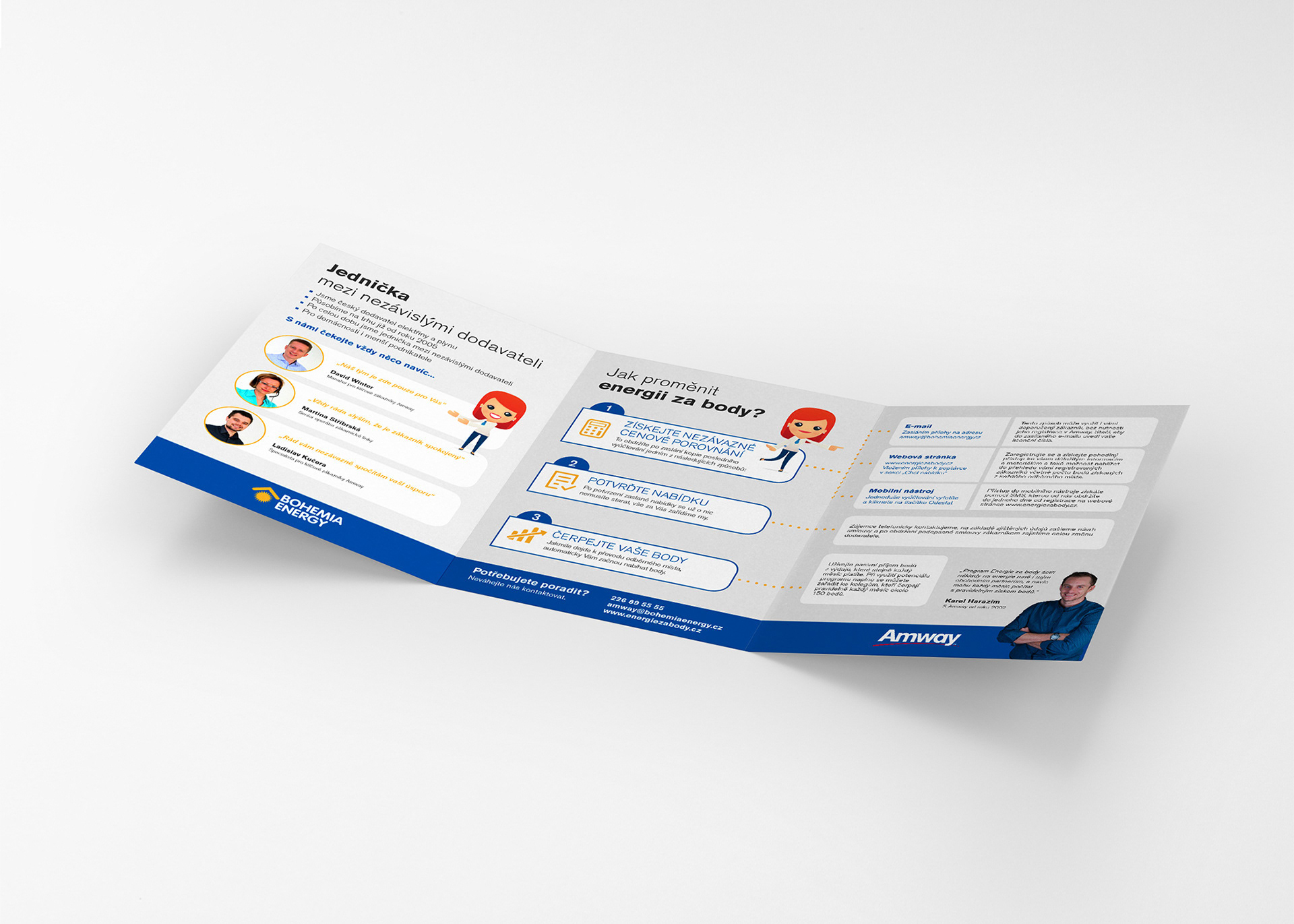 Program energie za body - vnitřní strana - Amway