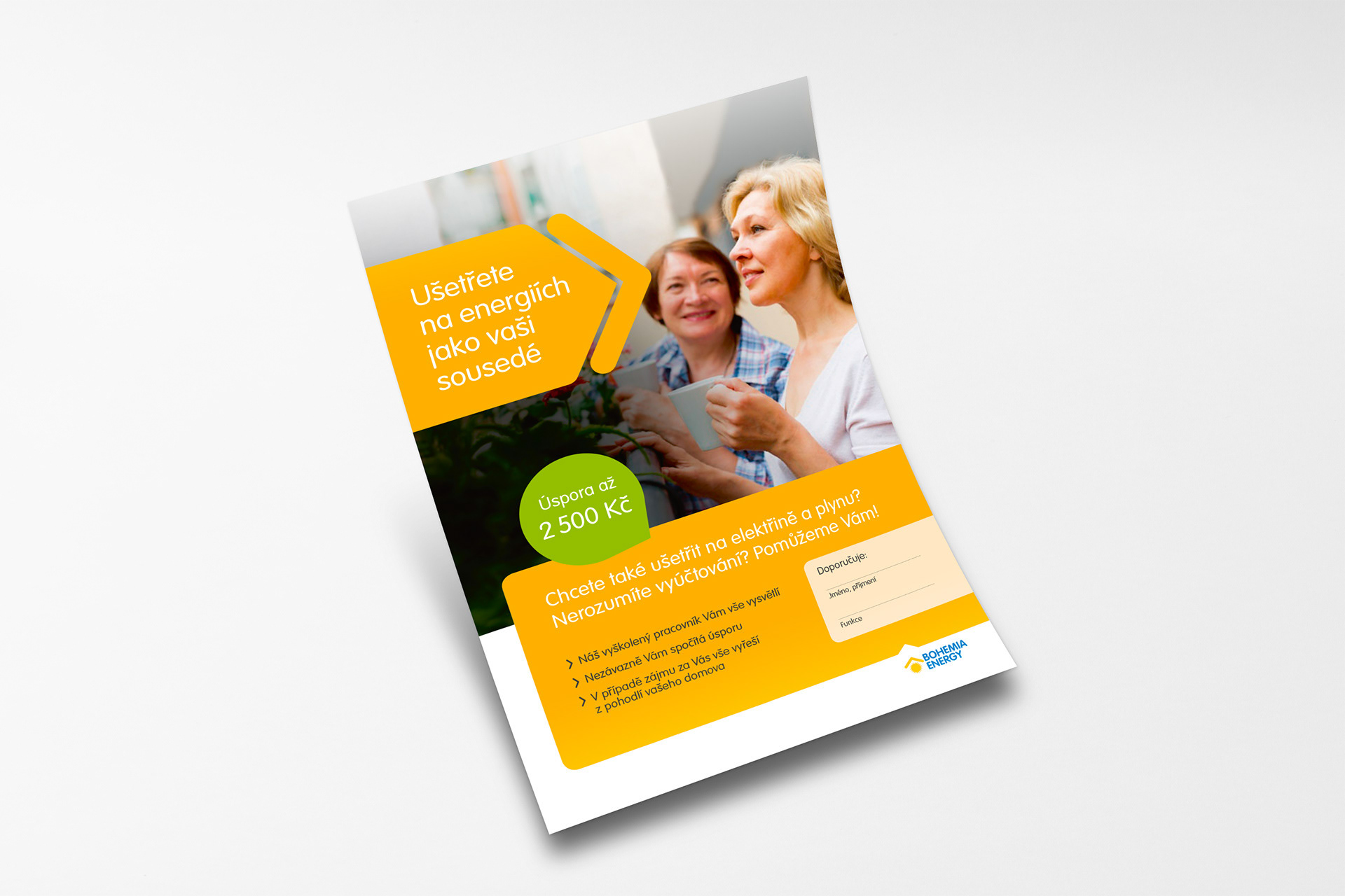 D2D leták - Bohemia Energy