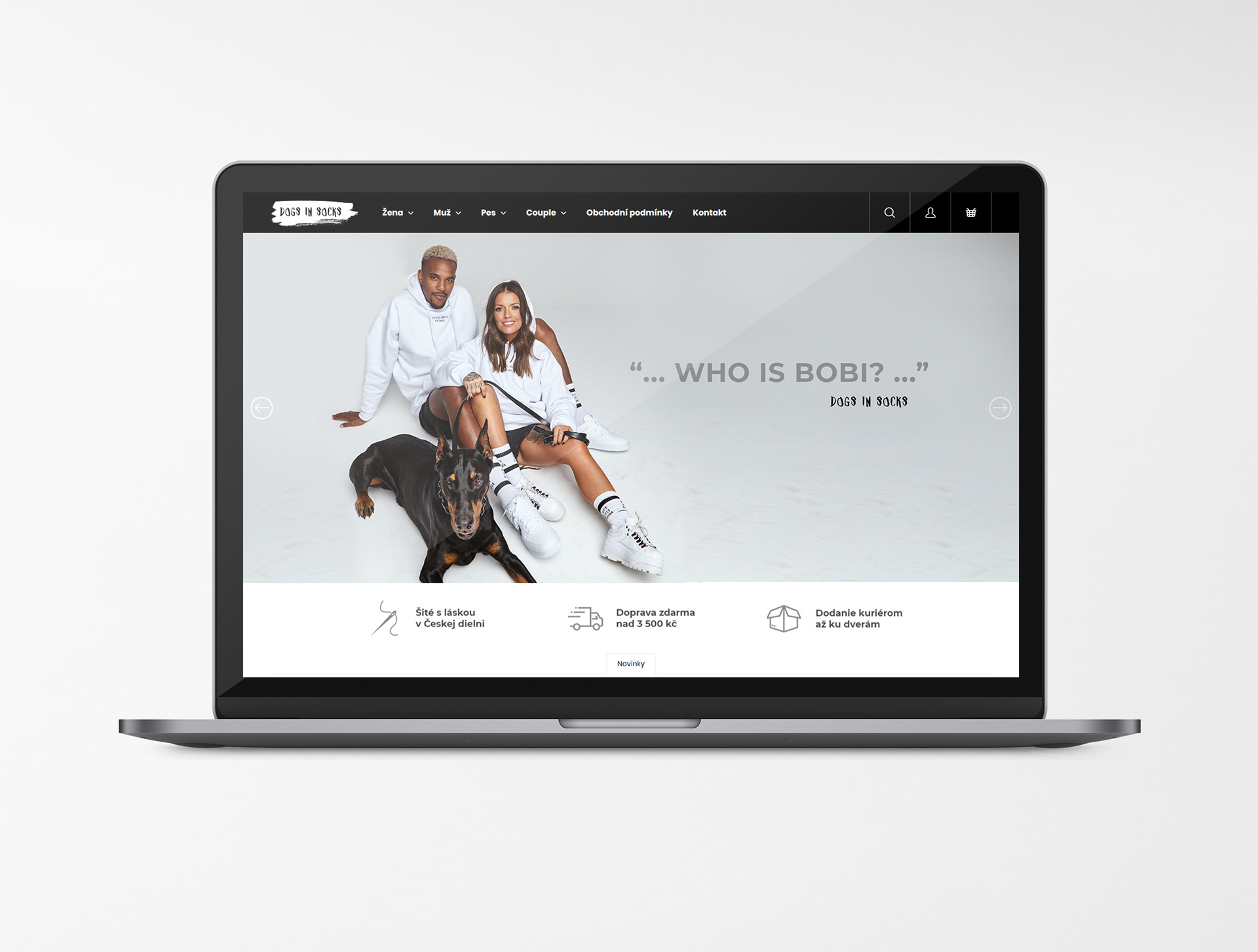 E-shop - Dogs in Socks