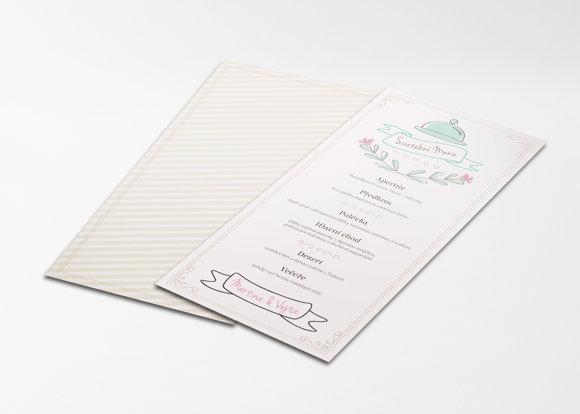 Svatební menu - Stuchlá
