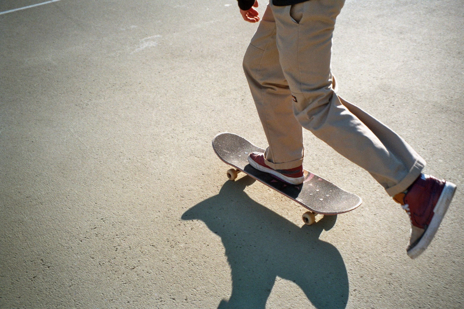 Skateboarding